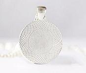 Necklace Pendant A Call To Salvation Hymn "Just As I Am" Written By Charlotte Elliot Silver JW342